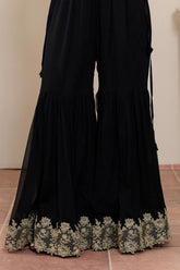 1 Piece Chiffon Gharara (FZ0871)